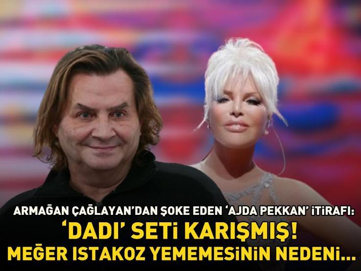 Armağan Çağlayan’dan şoke eden ‘Ajda Pekkan’ itirafı Dadı seti karışmış, meğer ıstakoz yememesinin nedeni...