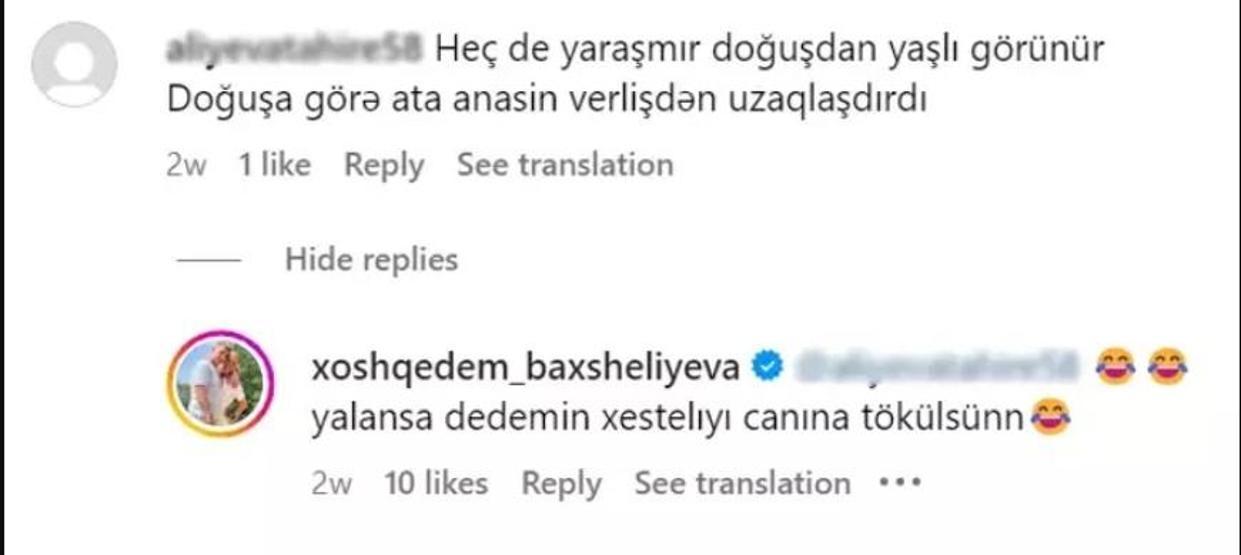 Doğuşun eşi Hoşkedem Hidayetkızı o yoruma şaştı kaldı
