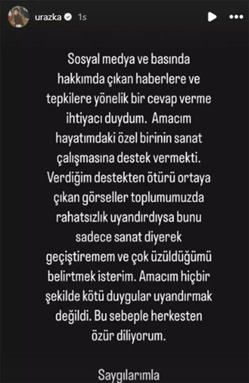 Sergi pozlarına tepki yağan Uraz Kaygılaroğlu: Tekrar özür dilerim