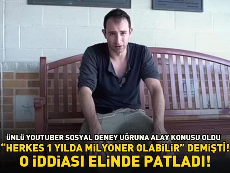 1 yılda milyoner olabilirim diyerek evsiz olmuştu Servetini bir kenara bırakan milyoner YouTuberın sosyal deneyi elinde patladı: Daha 10. ayda...