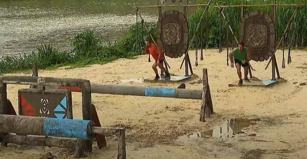 Survivor ödül oyununda korkutan kaza Nagihan’ın çığlıkları adayı inletti, yarışmacıların yüreği ağzına geldi