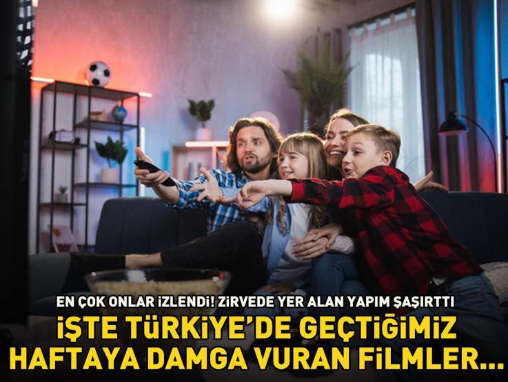 Türkiyede geçtiğimiz hafta en çok izlenen filmler açıklandı Oscar ödüllü Oppenheimerı bile sollayan zirvedeki yapım şoke etti