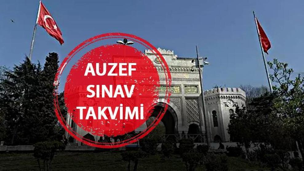 AUZEF sınav takvimi ve sınav giriş belgesi 2024 AUZEF sınav tarihleri ne zaman, hangi gün
