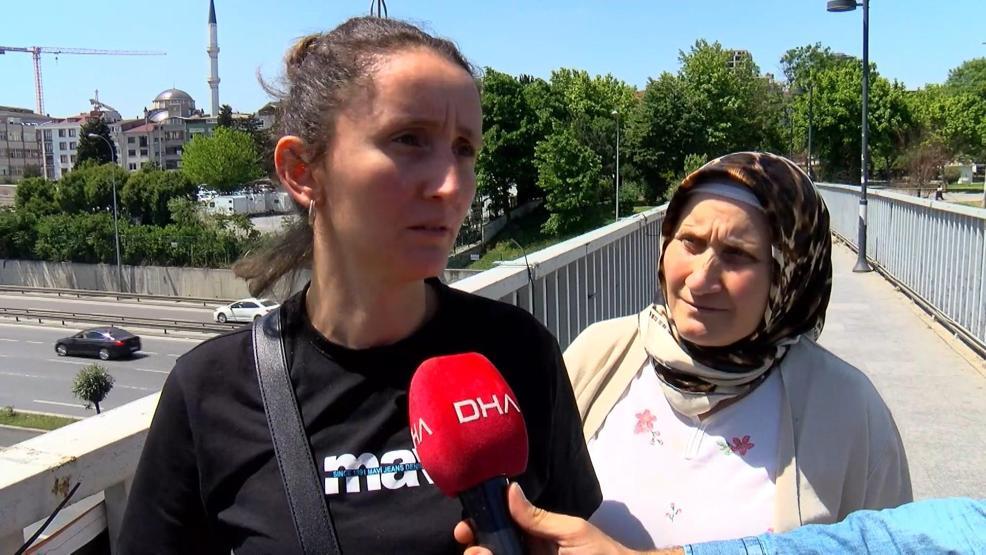 Bayrampaşada korku üst geçidi Yıkılmak üzere