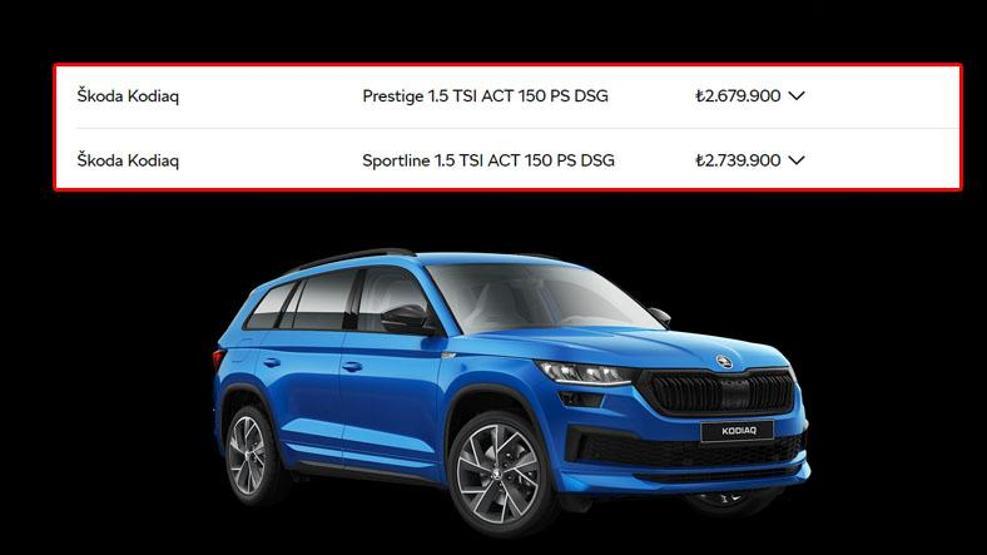 Haziran 2024 Skoda Fabia, Skoda Scala, Skoda Octavia, Skoda Superb, Skoda Kamiq, Skoda Karoq, Skoda Kodiaq satış fiyatları Güncel Liste