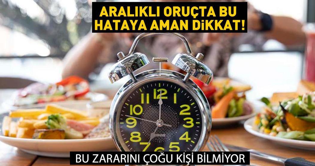 Faydası çok ama bu zararını çoğu kişi bilmiyor Aralıklı oruçta o hataya dikkat Meğer kan şekerini...