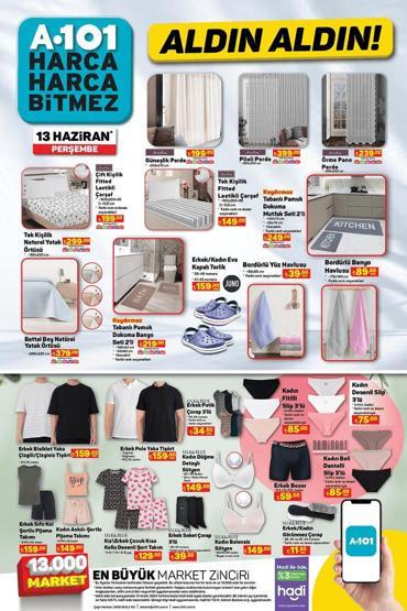 13 Haziran A101 Aktüel Ürünler Kataloğu Listesi