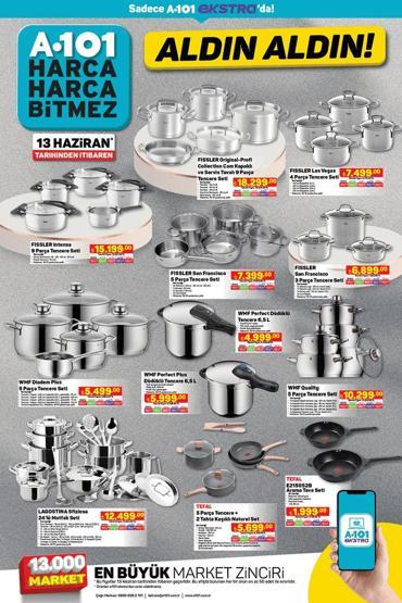 13 Haziran A101 Aktüel Ürünler Kataloğu Listesi