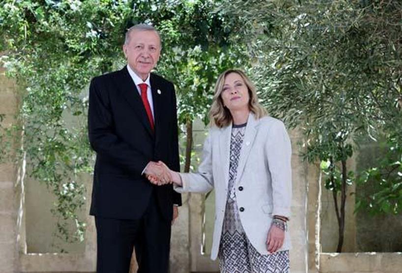 G7de dikkat çeken anlar