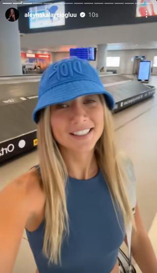Survivor Aleyna Kalaycıoğlu sosyal medyadan gelen davete kayıtsız kalamadı O neydi ya