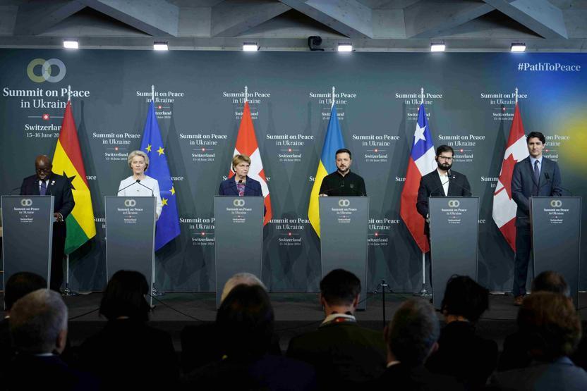 Ukrayna zirvesi sona erdi Bildiriyi imzalamayanlar var: ‘Masada Rusya da olmalı’