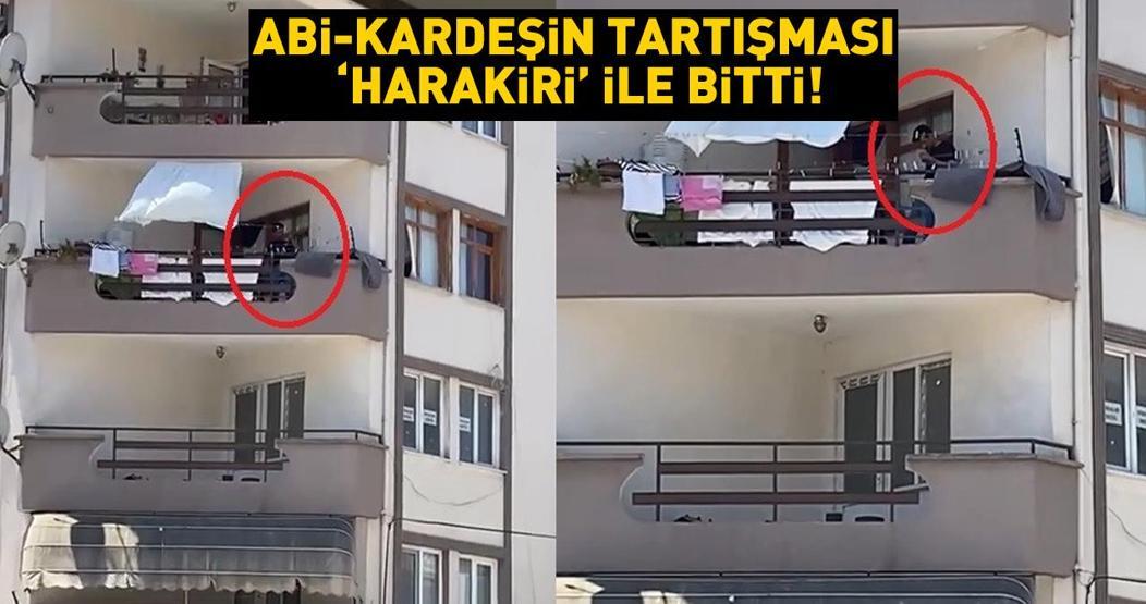 Abi-kardeşin tartışması harakiri ile bitti