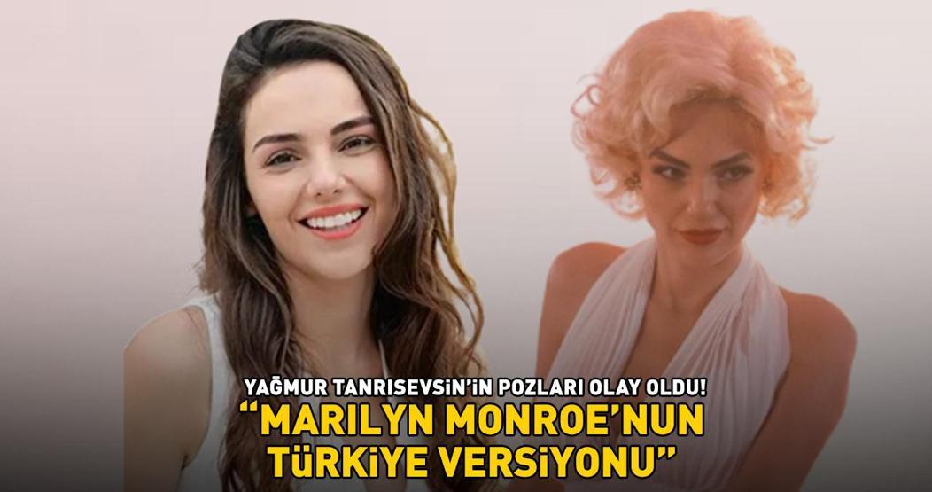Güneşi Beklerkenin Melisiydi Yağmur Tanrısevsin’in pozları olay oldu ‘Marilyn Monroenun Türkiye versiyonu’