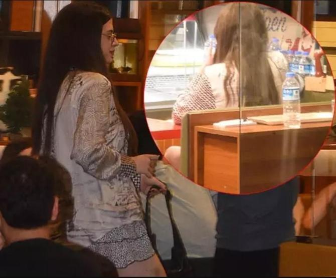 Derin Talu gecelerde Özel korumalı araç dikkat çekti