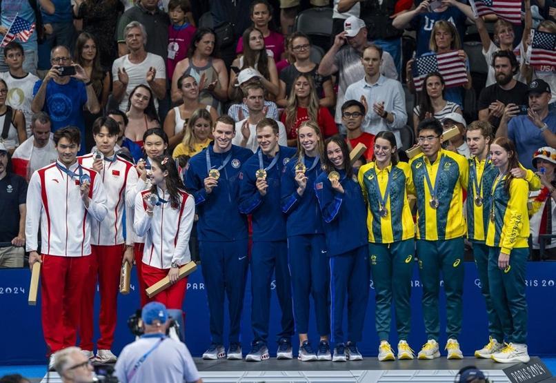 Paris 2024 Olimpiyat Oyunlarında ABD madalya sıralamasında öne geçti