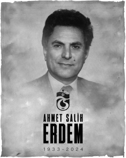 Trabzonspor'un eski ba�kan� Ahmet Salih Erdem son yolculu�una u�urland�