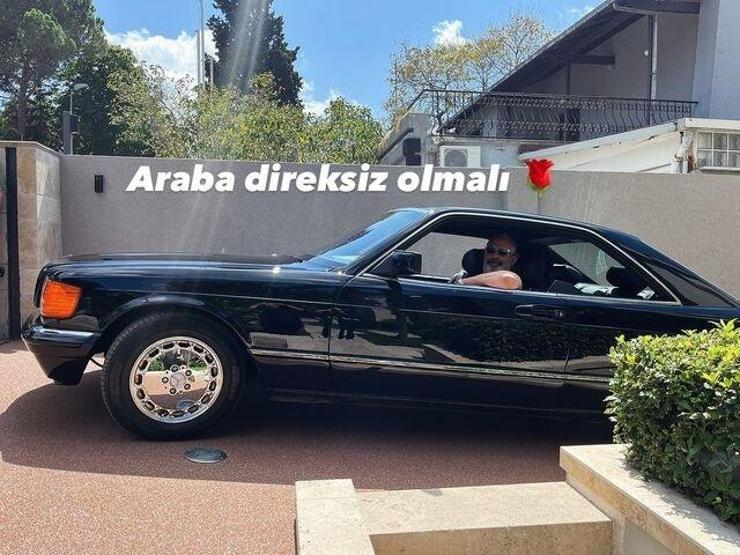 Klasik otomobil tutkusuyla bilinen Cem Yılmazdan dikkat çeken paylaşım: Kızlarla Bodrumdan dönüyoruz