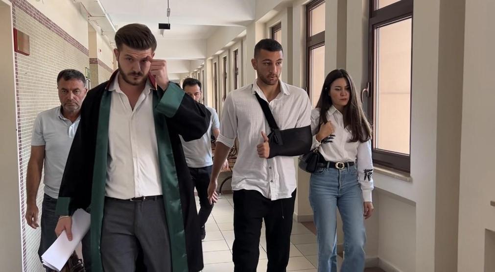 Antalyasporlu futbolcu Emrecan Uzunhanı darbeden sanığın yargılanmasına devam edildi