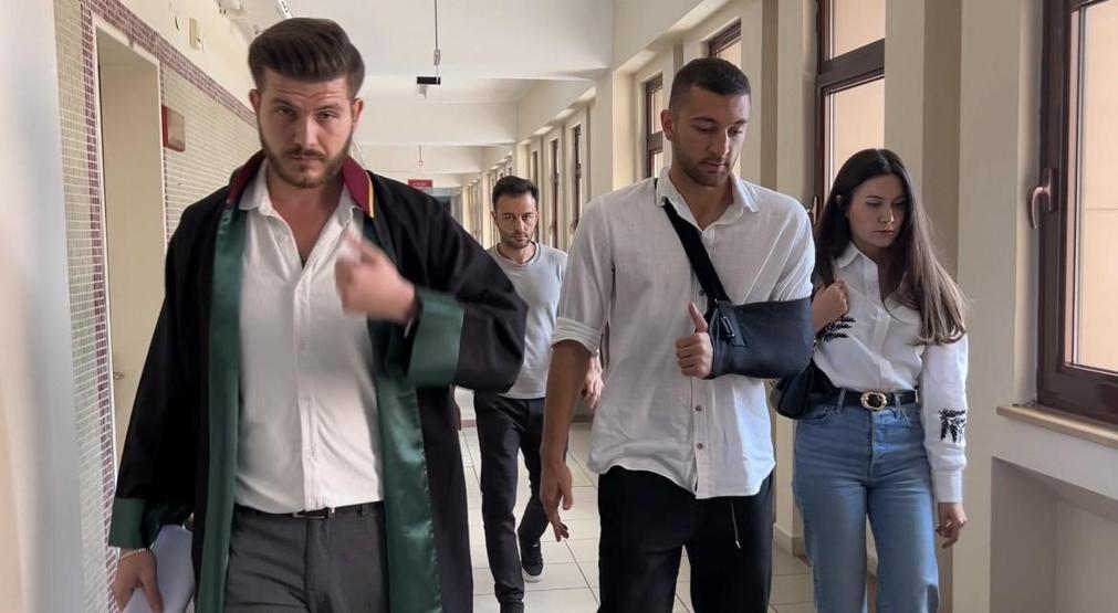 Antalyasporlu futbolcu Emrecan Uzunhanı darbeden sanığın yargılanmasına devam edildi