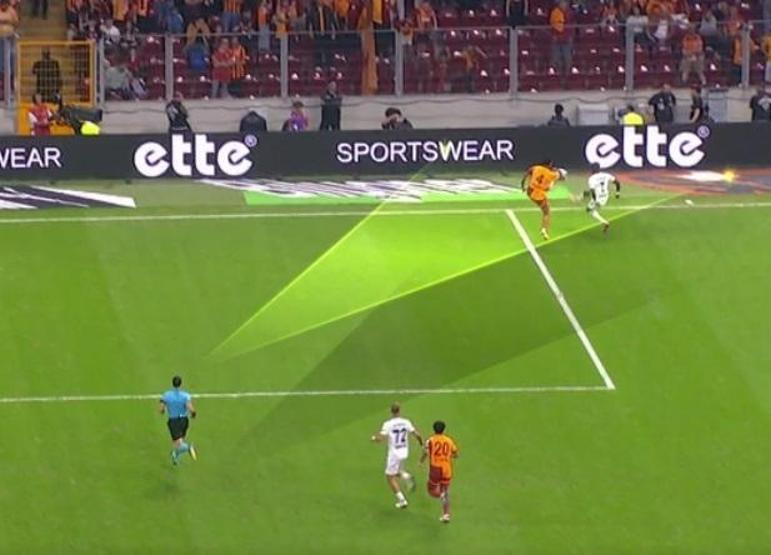 Galatasaray - Kasımpaşa maçındaki penaltı kararı doğru mu Elle oynama pozisyonu incelendi...