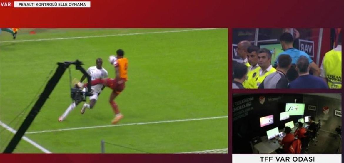 Galatasaray - Kasımpaşa maçındaki penaltı kararı doğru mu Elle oynama pozisyonu incelendi...