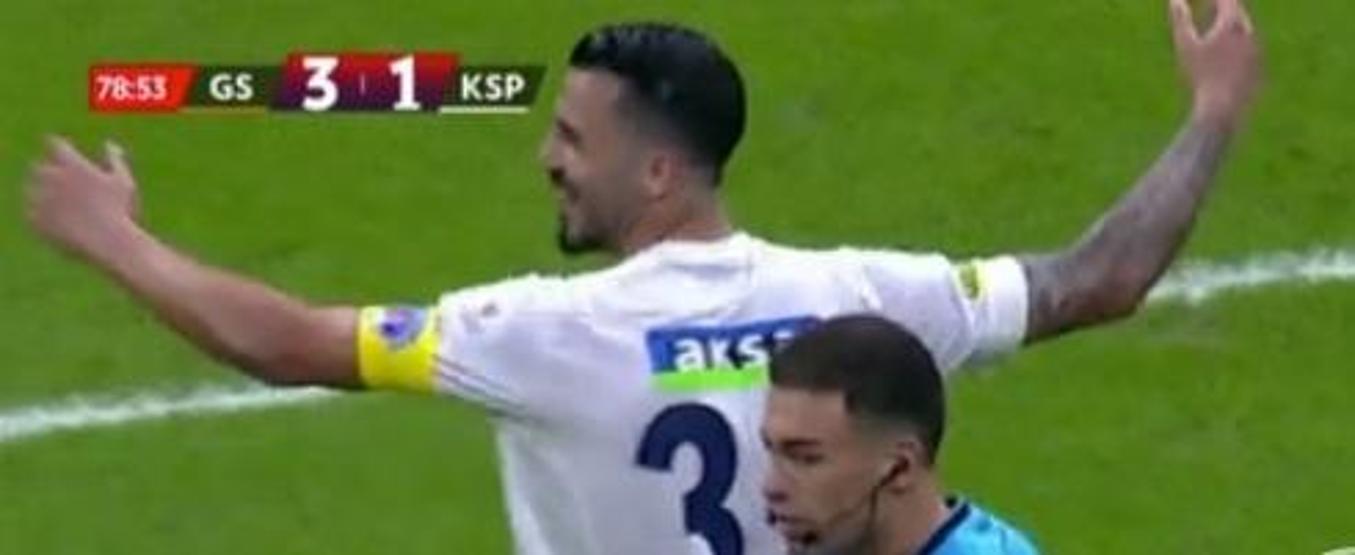 Galatasaray - Kasımpaşa maçındaki penaltı kararı doğru mu Elle oynama pozisyonu incelendi...