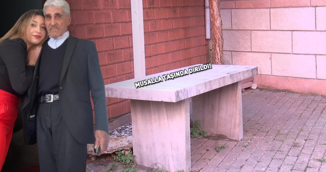 Cenaze namaz�nda ak�l almaz olay! Musalla ta��nda 'dirildi'