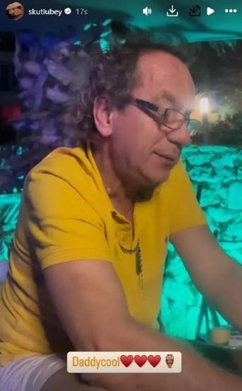 İnci Taneleri’nin Nehir’i Sera Kutlubey babasını paylaştı BENZERLİKLERİ DİKKAT ÇEKTİ