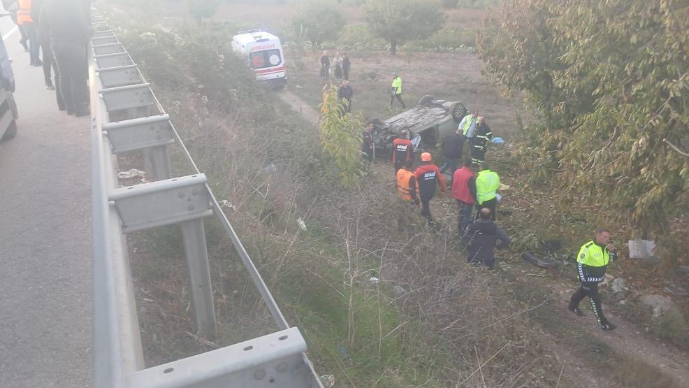 D���n d�n��� feci kaza! Geriye foto�raflar kald�...