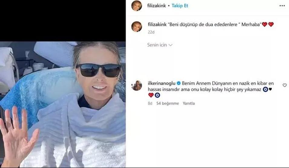 Filiz Akından yeni paylaşım İlker İnanoğlu kayıtsız kalmadı
