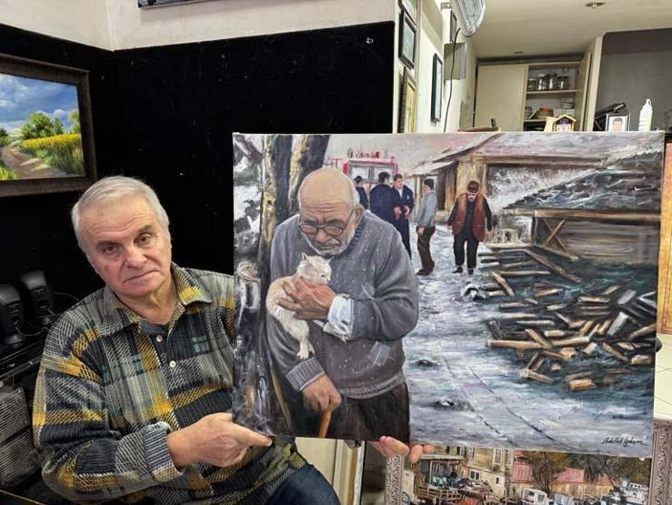 Azmin zaferi 69 yaşındaki ressam diploma hayalini gerçekleştirdi