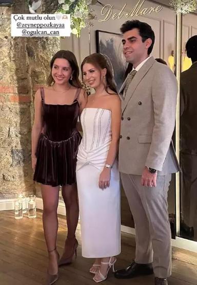 Sihirli Annemin Çileki Zeynep Özkaya ile Oğulcan Can nişanlandı İşte nişandan kareler