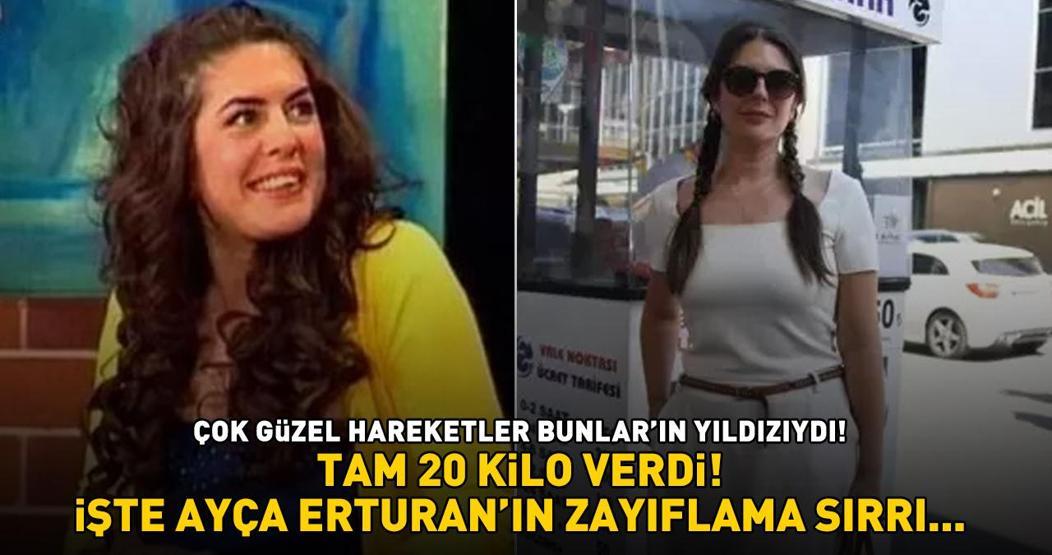 Çok Güzel Hareketler Bunların yıldızı Ayça Erturanın zayıflama sırrı Tam 20 kilo verdi Meğer püf noktası...