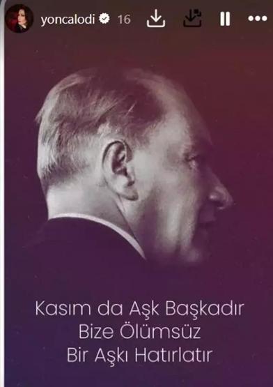 �nl� isimler 10 Kas�m'da Mustafa Kemal Atat�rk'� sayg� ve �zlemle and�: "Sonsuza kadar ya�ayacaks�n"