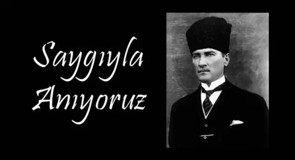 �nl� isimler 10 Kas�m'da Mustafa Kemal Atat�rk'� sayg� ve �zlemle and�: "Sonsuza kadar ya�ayacaks�n"