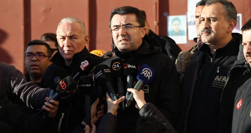 AFAD Başkanından Sednaya açıklaması: Asit tankları tespit edildi