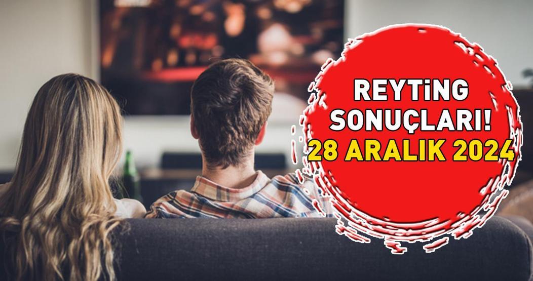 Reyting sonuçları 28 Aralık 2024 | Yalan, Can Borcu, Gönül Dağı, Yabani, MasterChef REYTİNG SONUÇLARI AÇIKLANDI