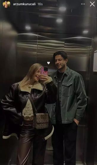 Enis Destanın annesini sinirlendirecek fotoğraf İstenmeyen gelin adayı Arzum Kuruçalının paylaşımı olay oldu