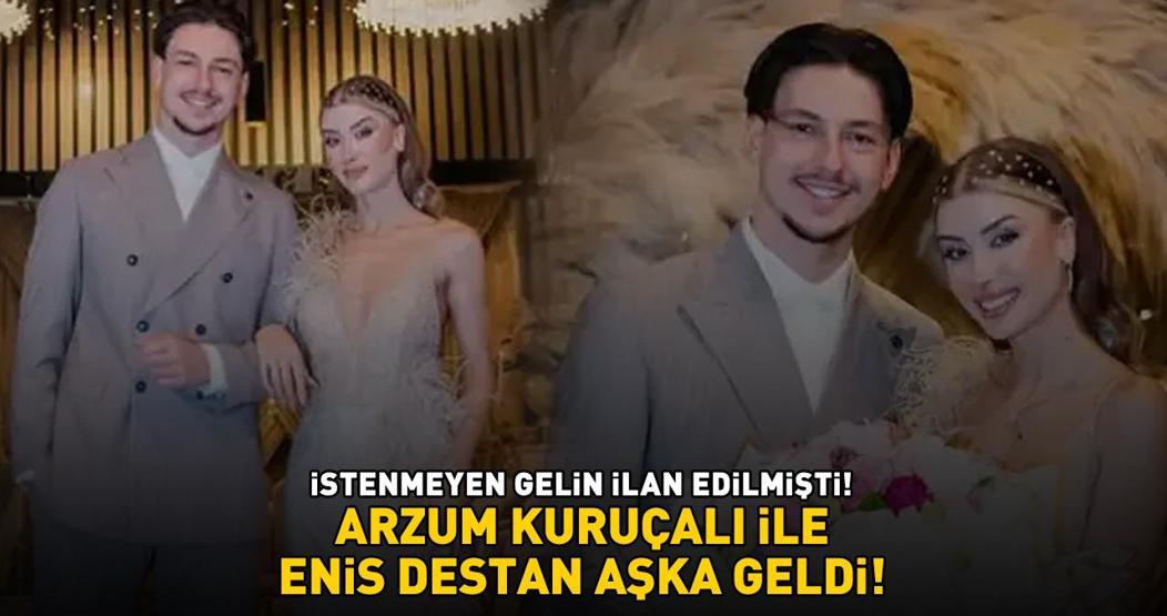 Enis Destanın annesini sinirlendirecek fotoğraf İstenmeyen gelin adayı Arzum Kuruçalının paylaşımı olay oldu