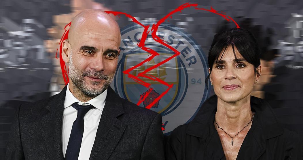 Manchester City ile çöküşte olan Pep Guardiola, bir darbe de eşinden yedi 30 yıllık birliktelik sona erdi...