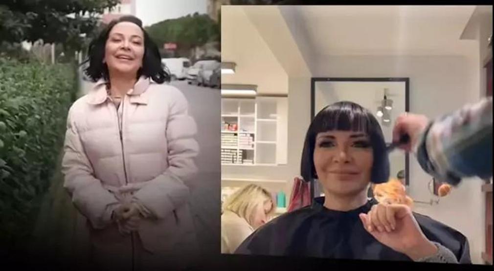 Evrim Akının yeni imajı beğeni topladı