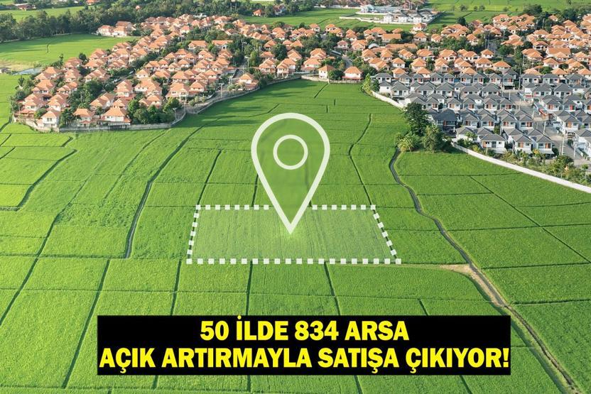 TOKİ Arsa Satışı 2025: 50 İlde 834 Arsa Açık Artırmayla Satışa Çıkıyor