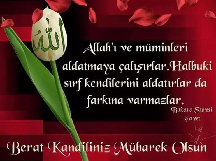 5. KANDİL MESAJLARI BERAT KANDİLİ MESAJLARI: Resimli, Yeni, Dualı, Ayetli, ...