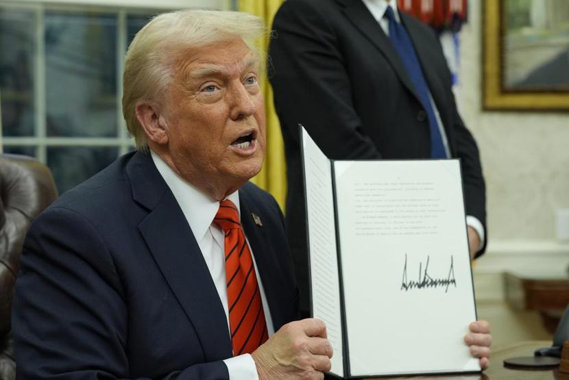 Ticaret savaşında yeni perde: Trump karşılıklı tarife dedi, imzayı attı AB ve BRICSe mesaj...