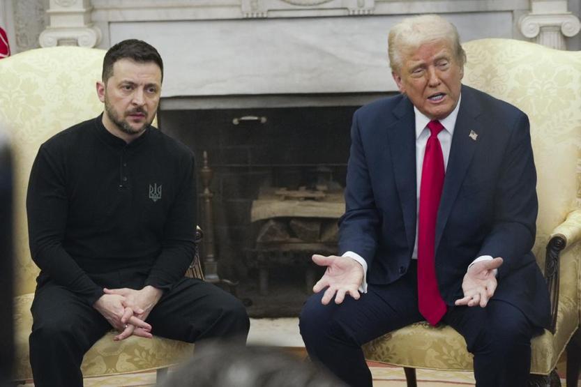Trumpın siniri geçmedi Zelenskiyi hedef aldı