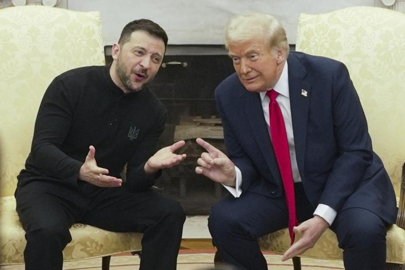 Trumpın siniri geçmedi Zelenskiyi hedef aldı