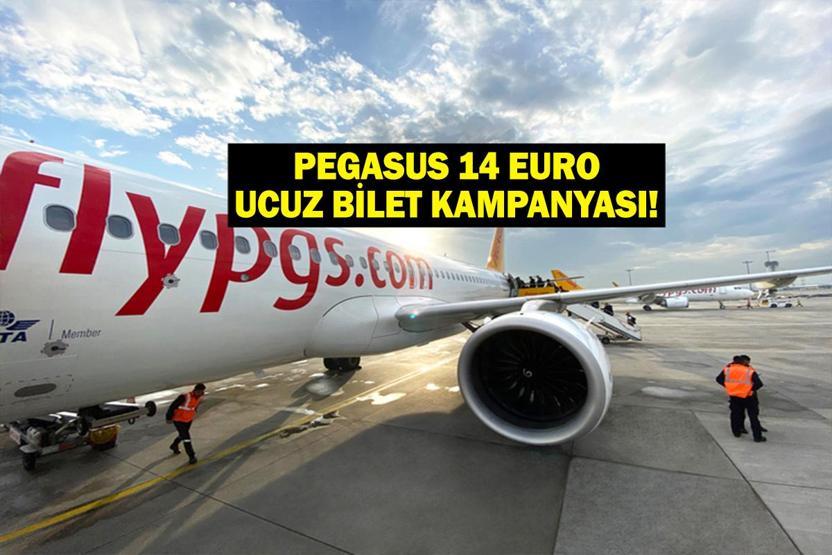 PEGASUS UCUZ BİLET KAMPANYASI: Pegasus 14 Euro + Vergiler ile Ucuza Bilet Kampanyası Kurban Bayramında Rota Yurt Dışı
