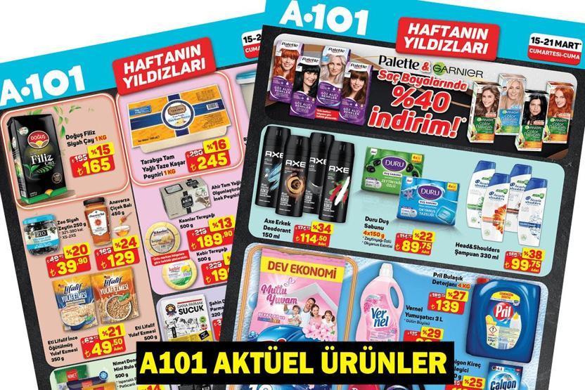 A101 (15-21 Mart) aktüel indirim kataloğu satışta İşte bu haftanın A101 indirimleri