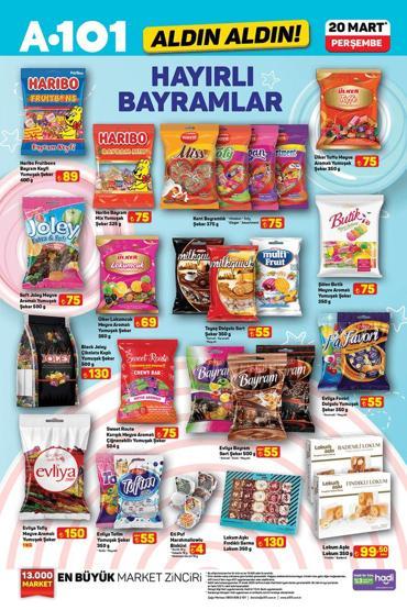 20 MART A101 AKTÜEL ÜRÜNLER KATALOĞU: A101 kataloğunda bu hafta neler var A101 Aldın Aldın indirim broşürü