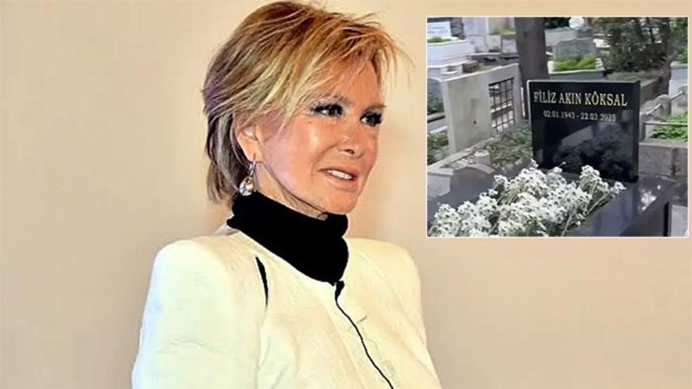 Sessiz sedasız toprağa verilmişti... Filiz Akın’ın mezar taşı yapıldı